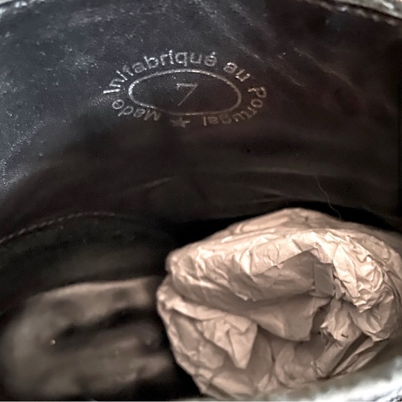 John Fluevog Jack Idol buckle women’s leather boots sz 7 gently used - Picture 5 of 14